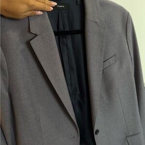 Theory Gray Blazer